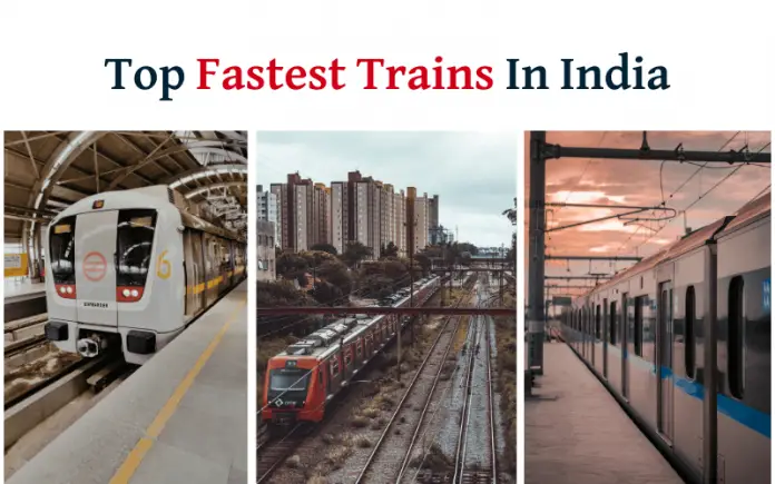 List Of Top Fastest Trains Available In India 2020 List Of Top Fastest Trains Available In India: Indian Railways