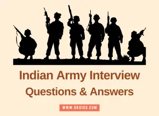 Indian Army Interview Questions And Answers