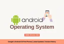 Android Operating System Version History