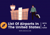 List Of Airports In The US