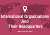 List Of International Organizations Headquarters