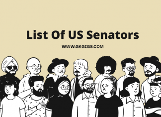 List Of US Senators