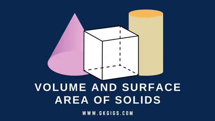 Volume And Surface Area Of Solids (gkgigs.com) Volume And Surface Area Of Solids