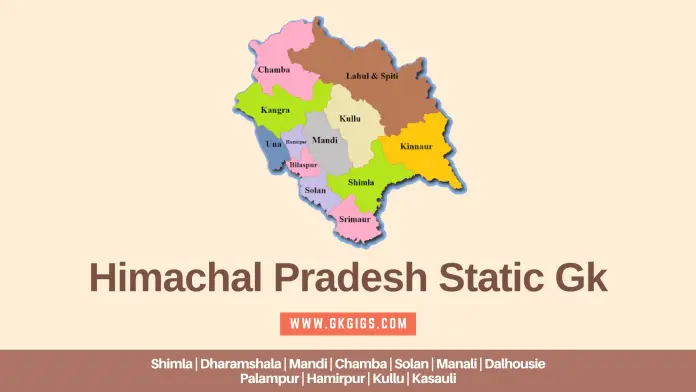 Himachal Pradesh General Knowledge (gkgigs.com) Himachal Pradesh General Knowledge