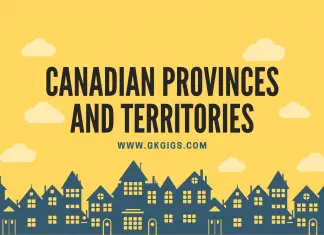 List Of Canadian Provinces And Territories