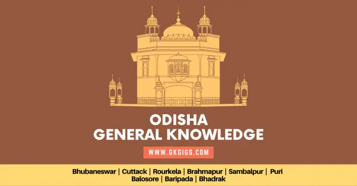 Odisha Gk Multiple Choice Questions Odisha Gk