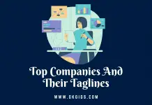 Top Companies and their Taglines