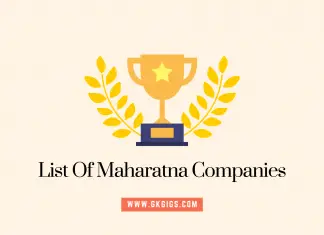 List Of Maharatna Companies