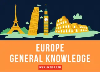 General Knowledge On Europe