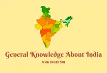 General Knowledge About India