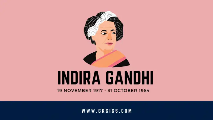 Gk Questions On Indira Gandhi (gkgigs.com) Gk Questions On Indira Gandhi