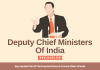 Current Deputy Chief Ministers Of India