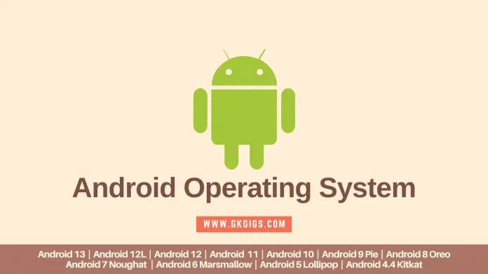 Android Operating System Android Operating System History
