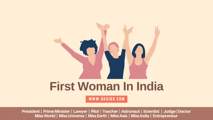 First Woman In India