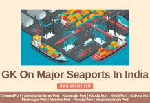 GK On Major Ports In India