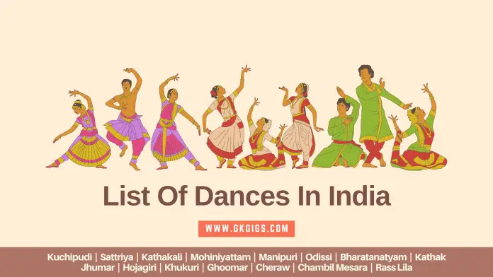 List Of Dances In India State Wise