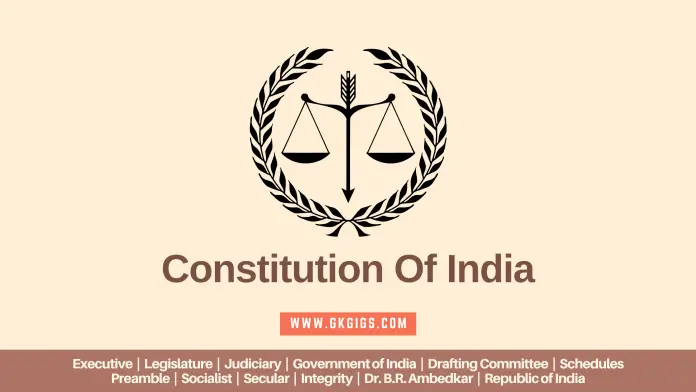 Quiz On Constitution Of India Quiz On Constitution Of India