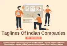 Taglines Of Indian Companies