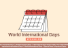 Important World International Days