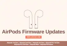 Latest AirPods Firmware