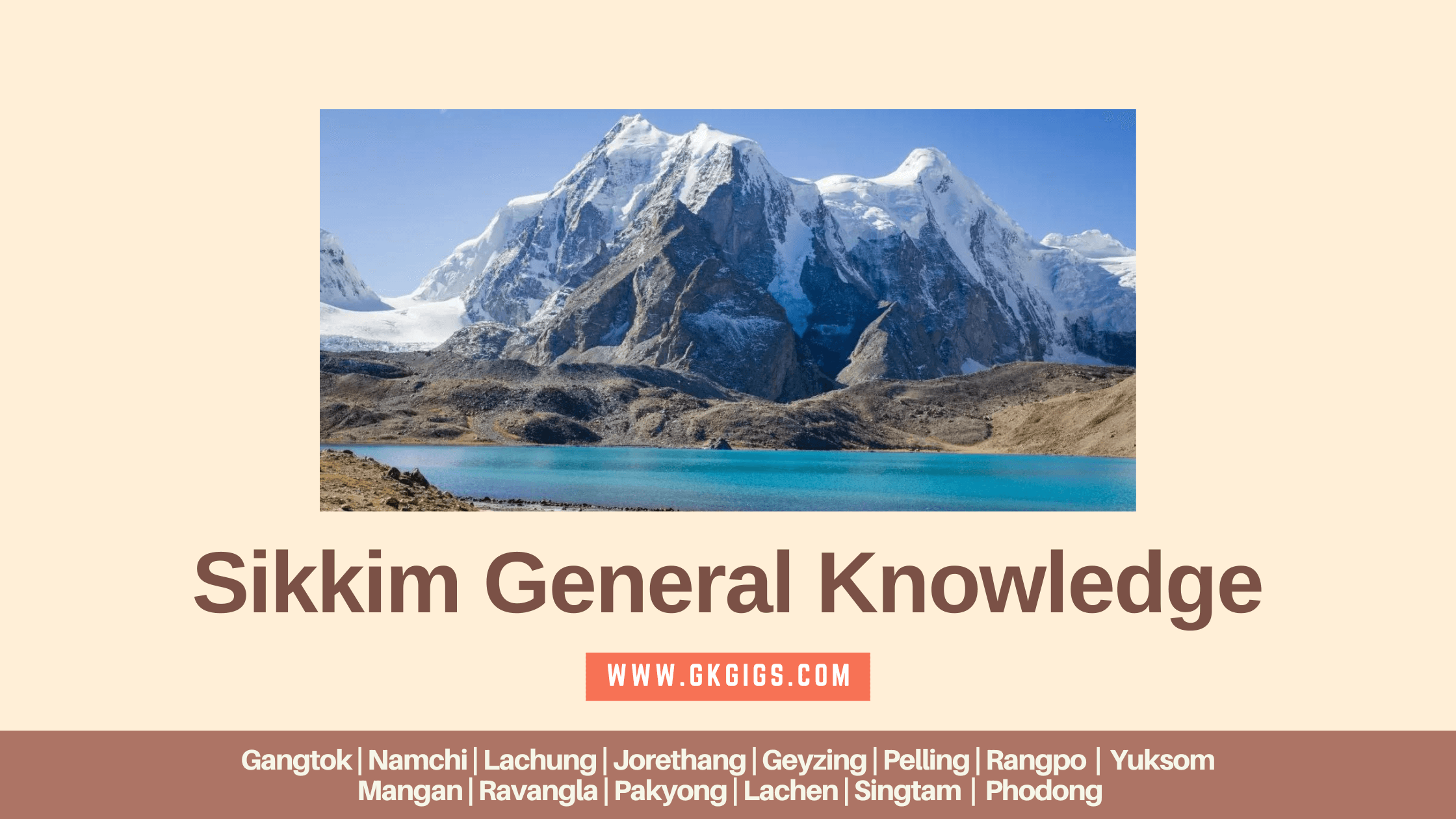 Sikkim GK 2023: 160+ Latest Multiple Choice Questions - GkGigs