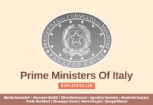 Prime Minister Italy