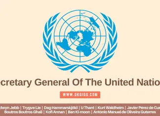 Secretary General United Nations