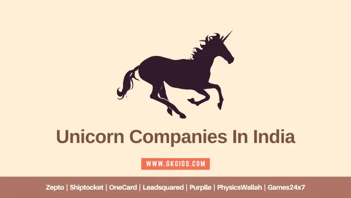 Unicorn Companies In India